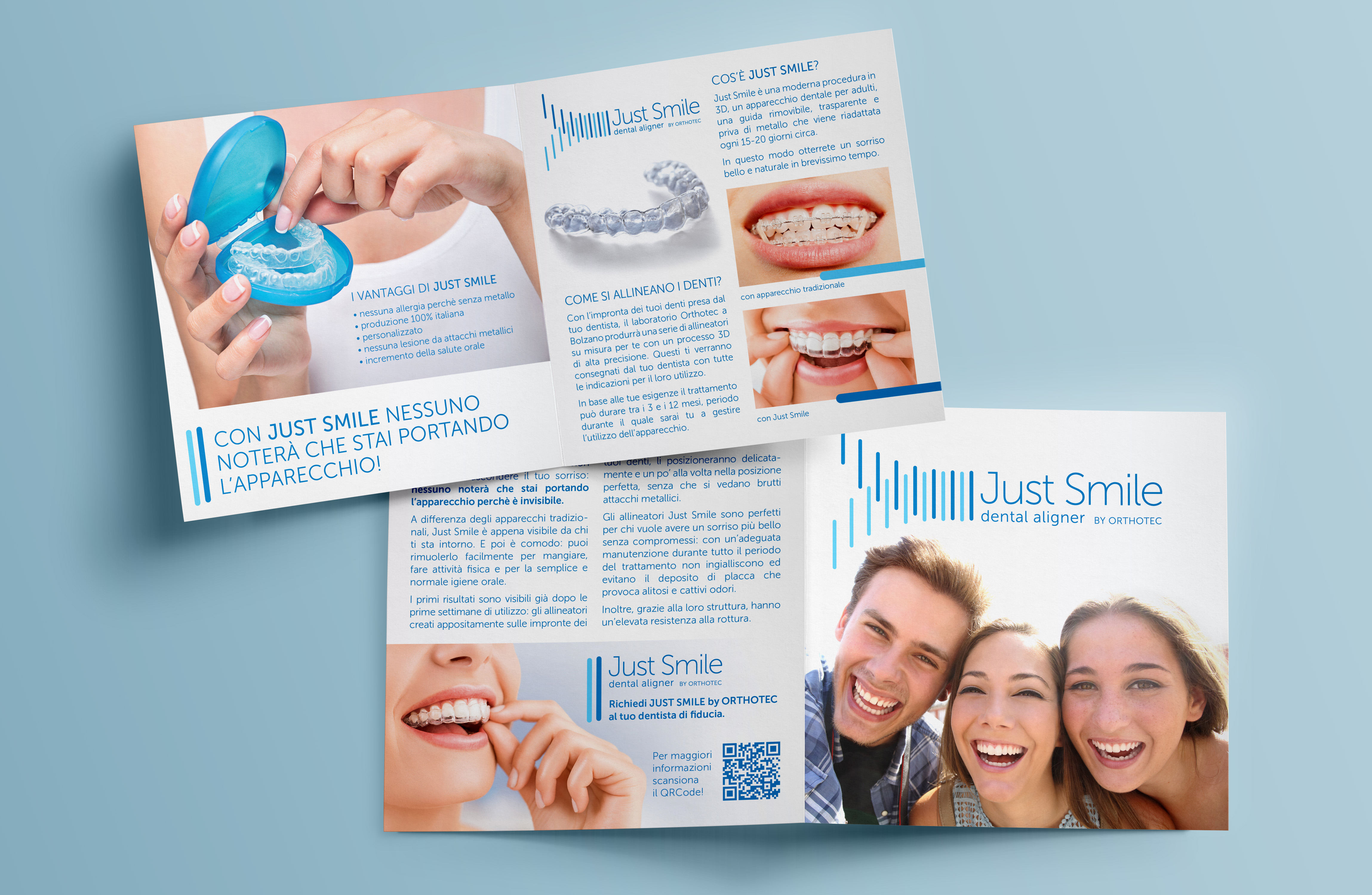 Brochure and Dispaly – Just Smile