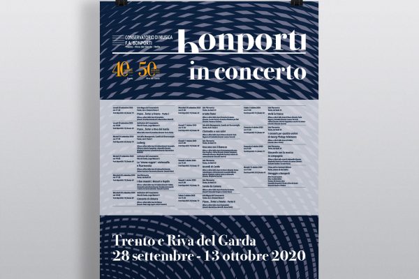 Poster – Conservatorio di Musica F.A. Bonporti di Trento
